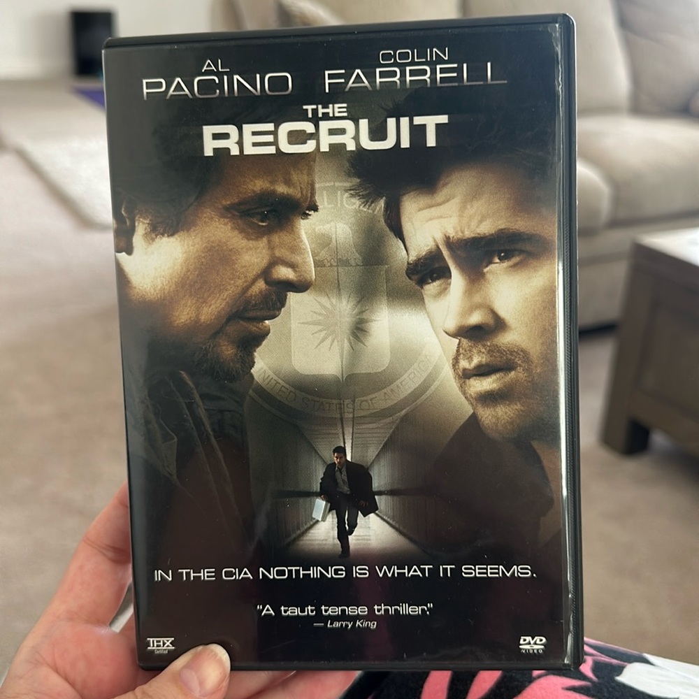 Donating 8/16, The Recruit DVD